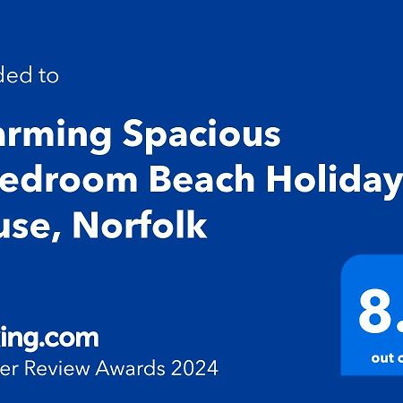 Charming Spacious 3-Bedroom Beach Holiday House, Norfolk Hemsby Exterior photo